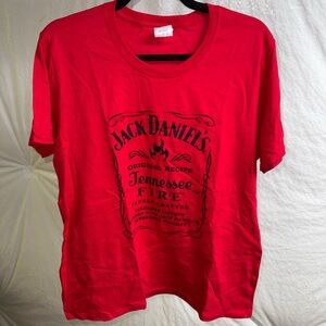 Jack Daniels Tennessee Fire Red Tee